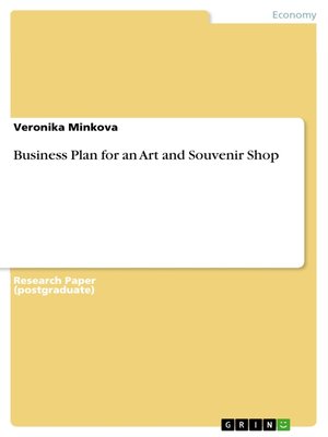Souvenir shop business plan sample